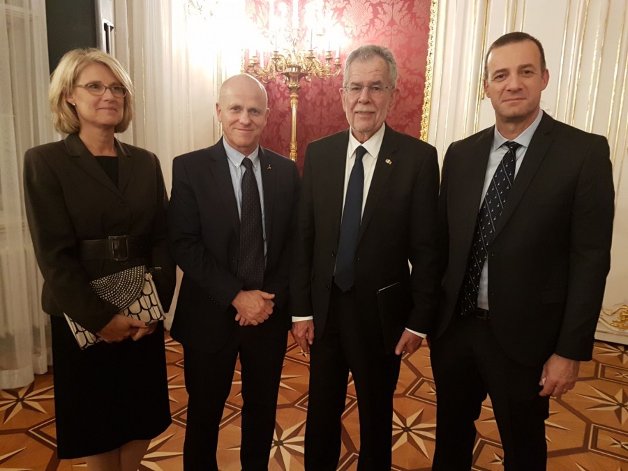 Reception at the Hofburg