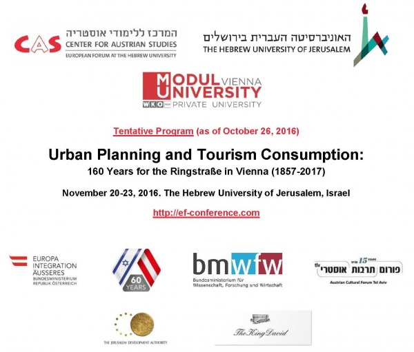Urban Planning and Tourism Consumption