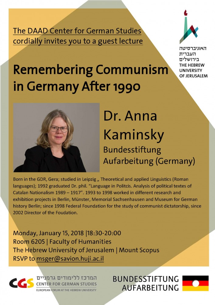 Remembering Communism in Germany After 1990