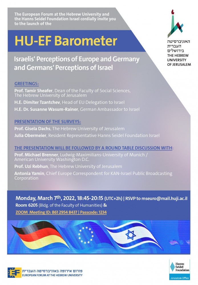 Invitation to the launch of the HU-EF Barometer