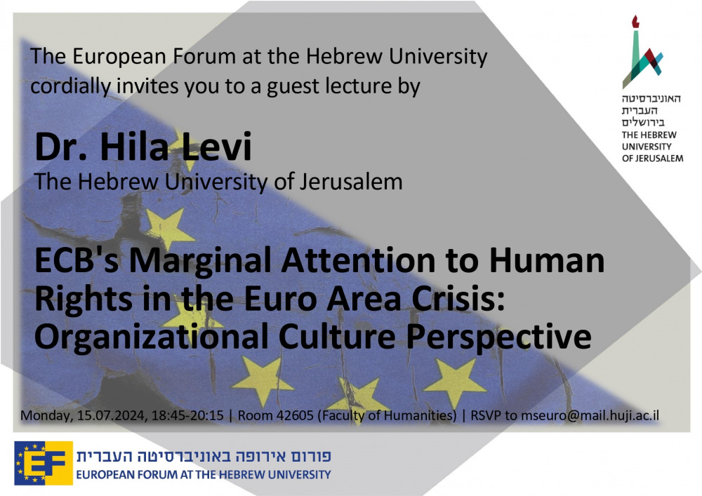 ECB's Marginal Attention to Human Rights in the Euro Area Crisis